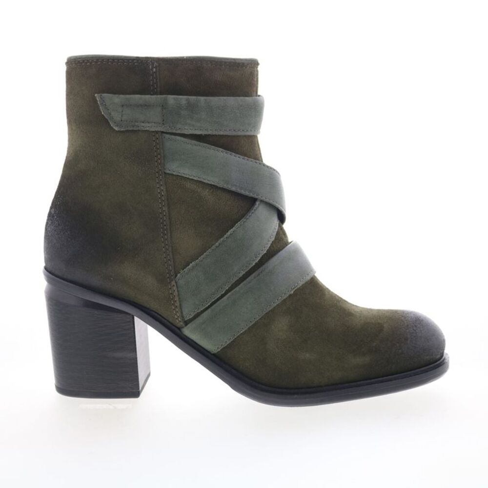 Miz Mooz Womens Jalissa Green Boots (NWT)